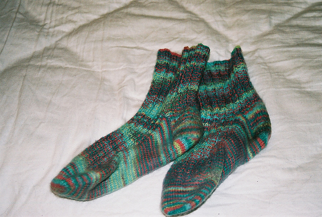 Carl's Cable Socks