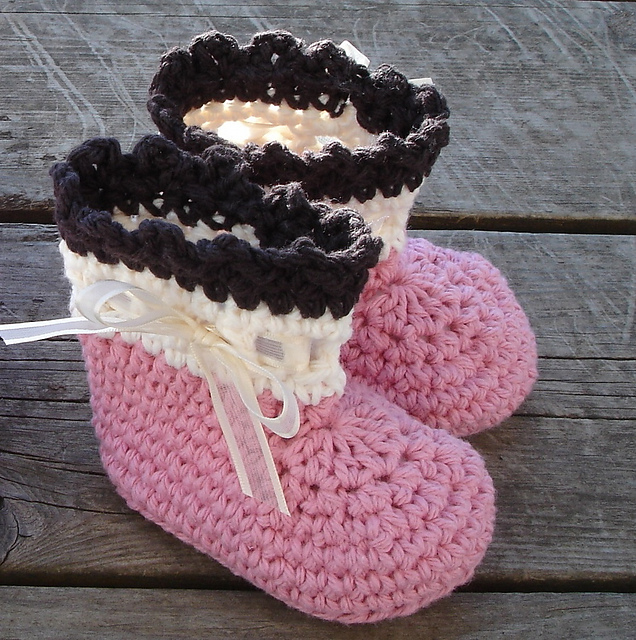 Katrina Baby Booties