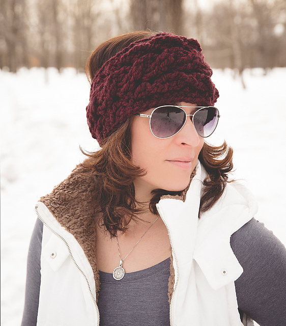 Super Chunky Cabled Ear Warmer