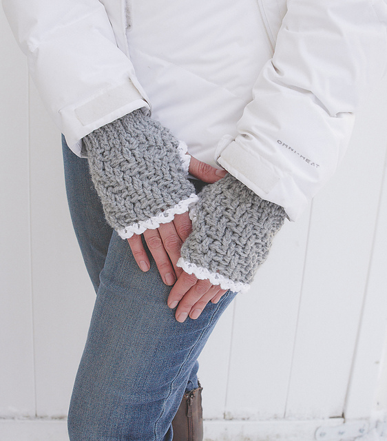 Polar Vortex Fingerless Mitts