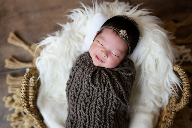 Double Helix Baby Cocoon or Swaddle Sack