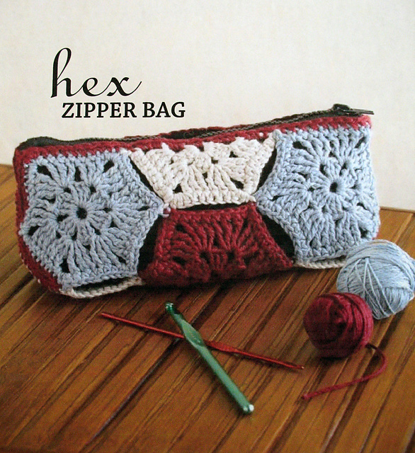 Hex Zipper Bag