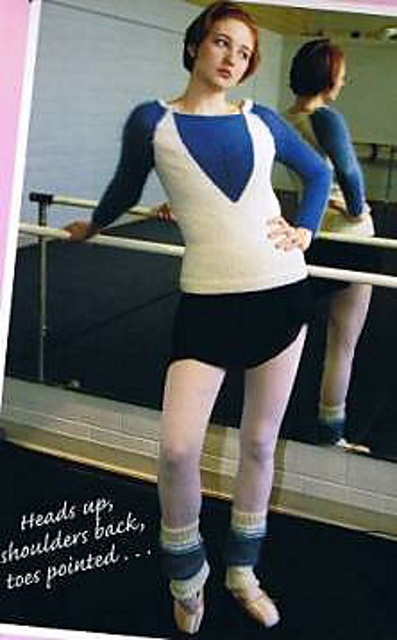 Dancer's Sweater and Legwarmer set
