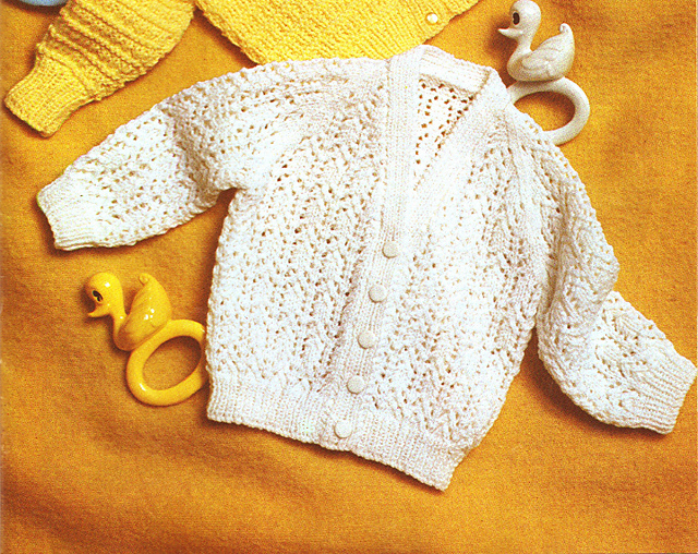 V-neck cardigan