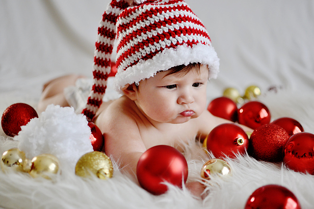 Striped Elf Pixie Hat