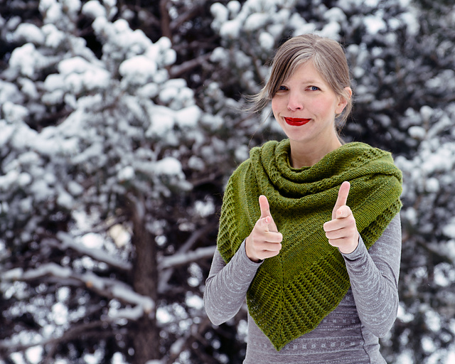 Magma Shawl
