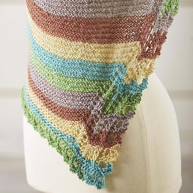 Gazania Shawl