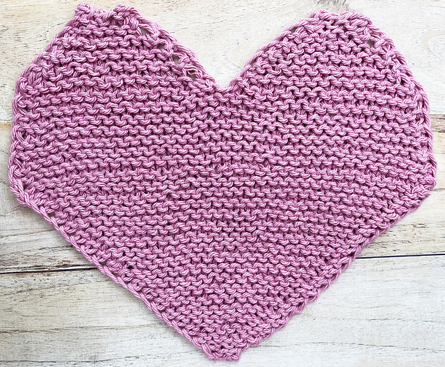 Heart Dishcloth