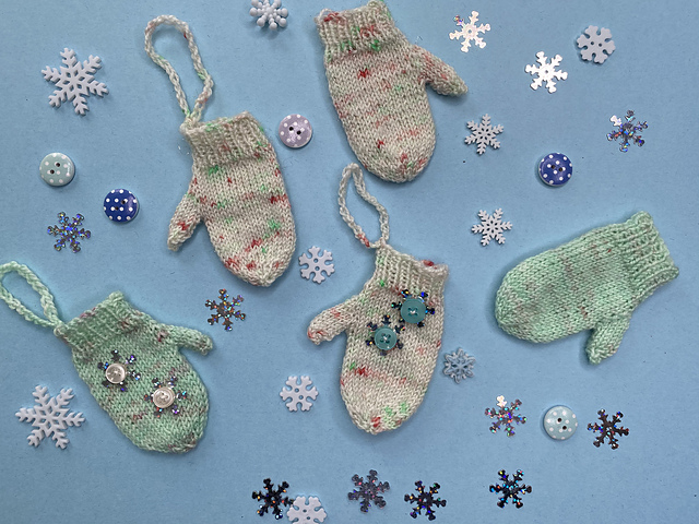 Mini Mitten Ornament