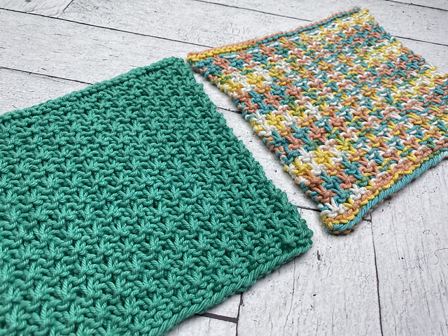 Ravelry Slipped Stitch Dishcloth Pattern By Jen Lucas