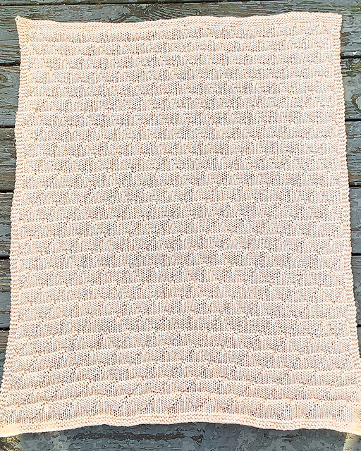 Easy Knit Baby Blanket