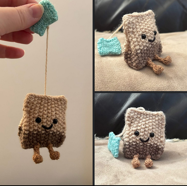 Knitted Teabag