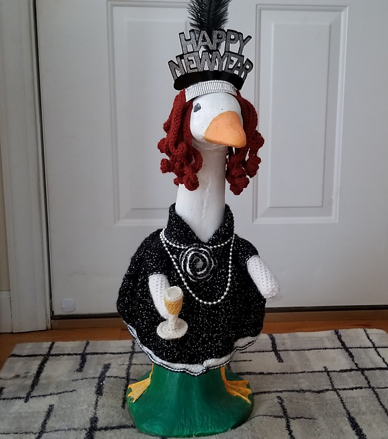 January New Year Goose Outfit
