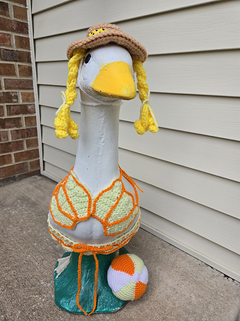 August Bikini Goose Outfit