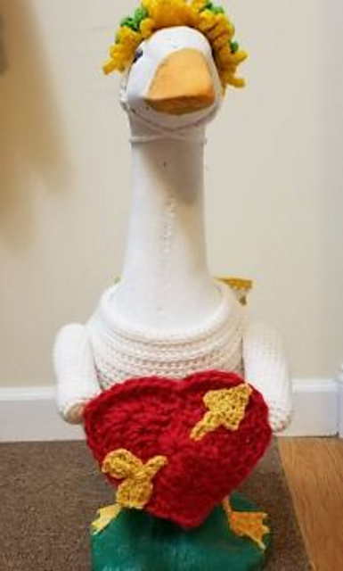 February Cupid Valentine Goose Outift