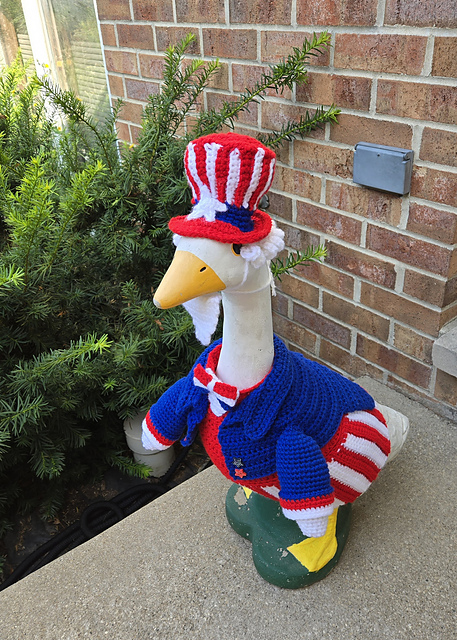 July Uncle Sam Goose Outfit