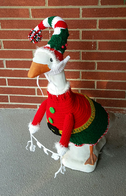 Jolly Elf Goose Outfit