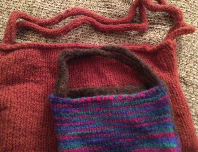 Basic Square Felted Bag
