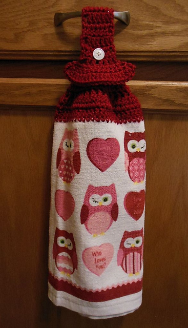 Crochet Hanging Hand Towel