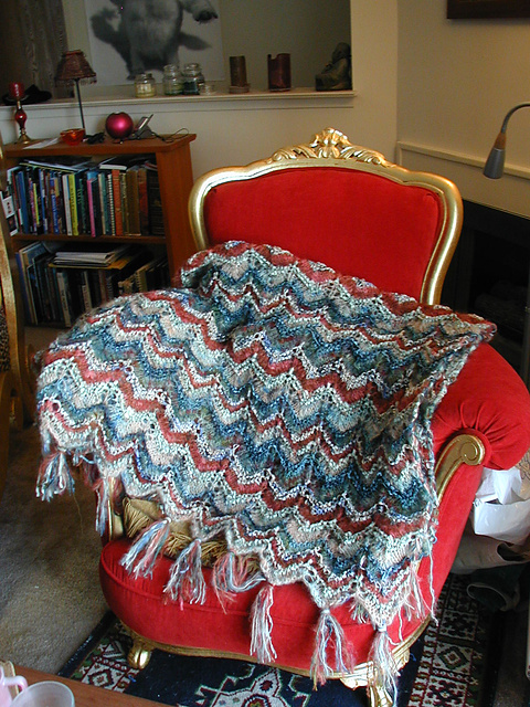 Brioche Chevron Throw
