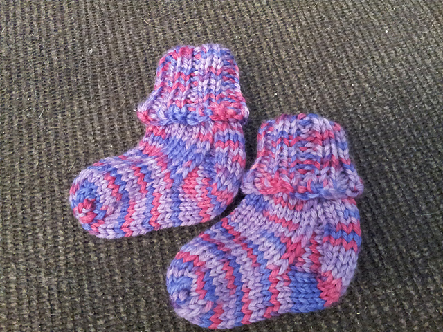 Simplified Baby Socks