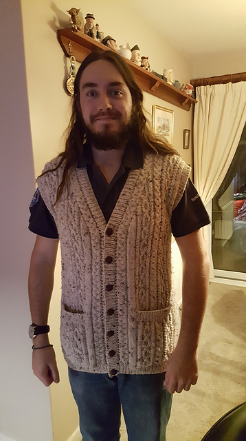 Design D - Cardigan and Waistcoat Vest