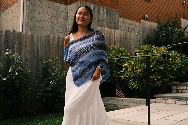 Coastal Poncho
