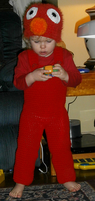 Mr. Red overall set