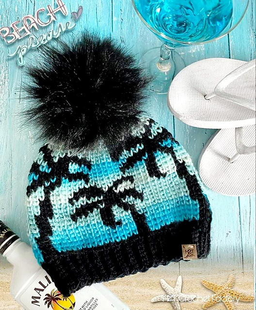 Island Sunset Beanie