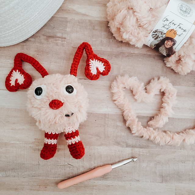 Fuzzy Love Bug - Valentine's Day