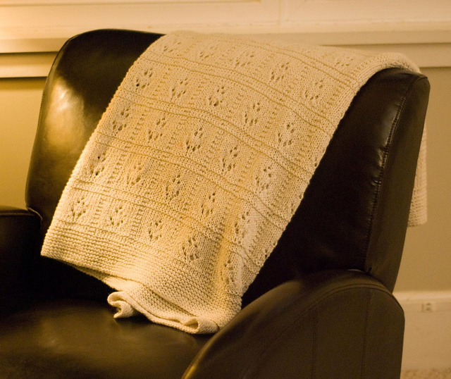 Design C - Rectangular Lace Shawl
