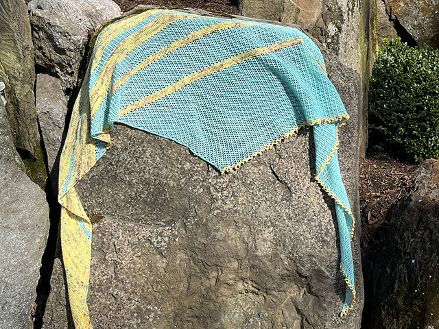 Plymouth Bay Shawl