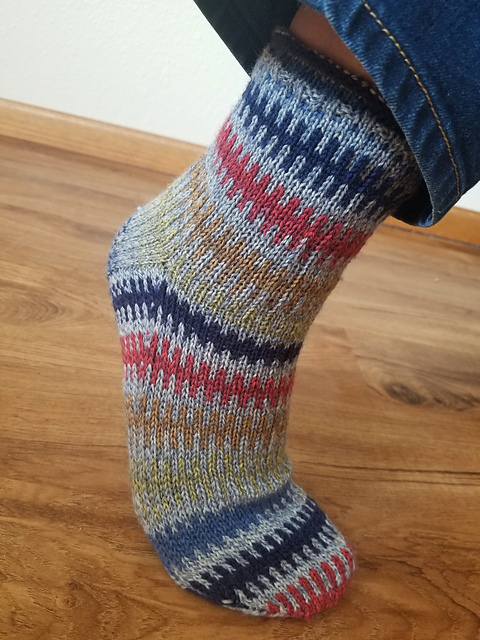 Technicolor Double-Thick Socks