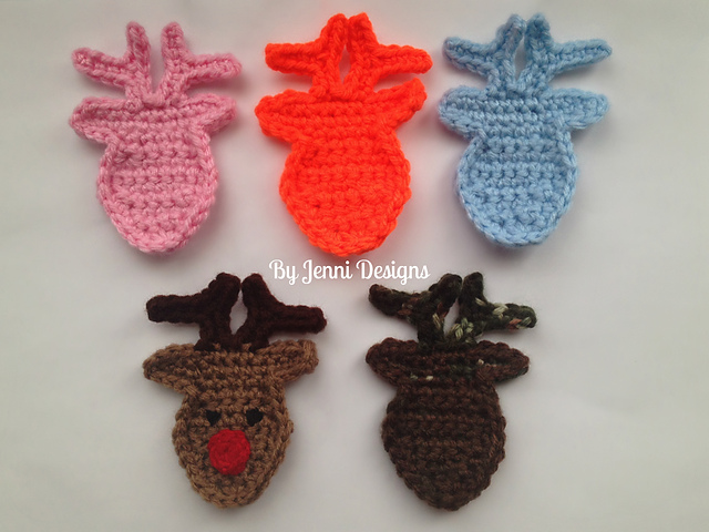Deer Head Applique