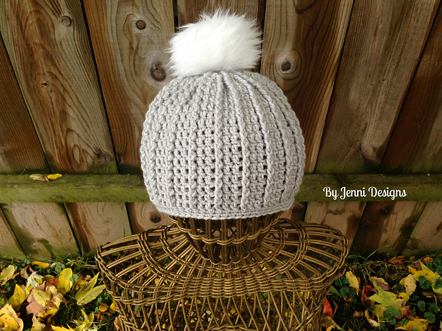 Ribbed Women's Beanie