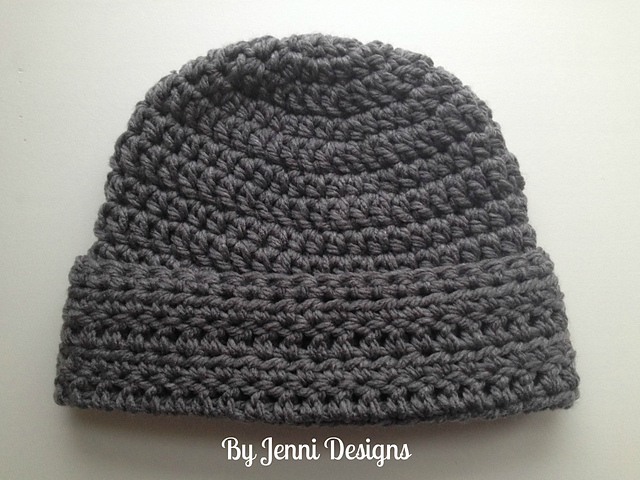 Men's Folded Brim Beanie