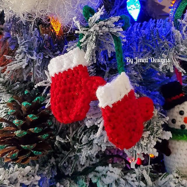 Mitten Christmas Ornament