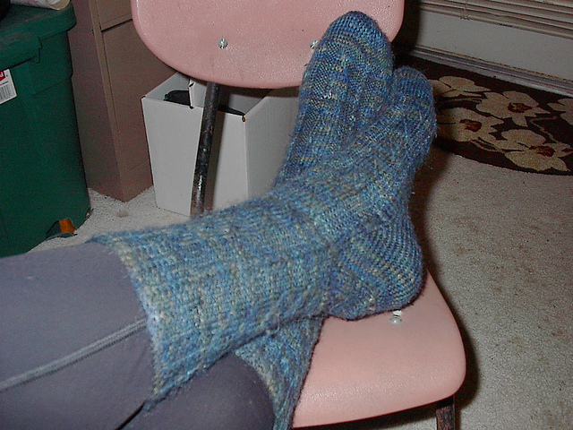 Twilled Stripe Socks