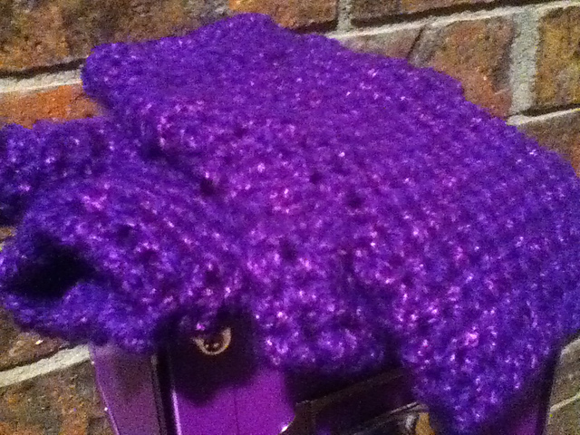Purple Mitts
