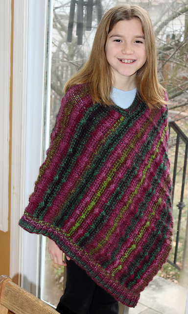 Slanted Poncho