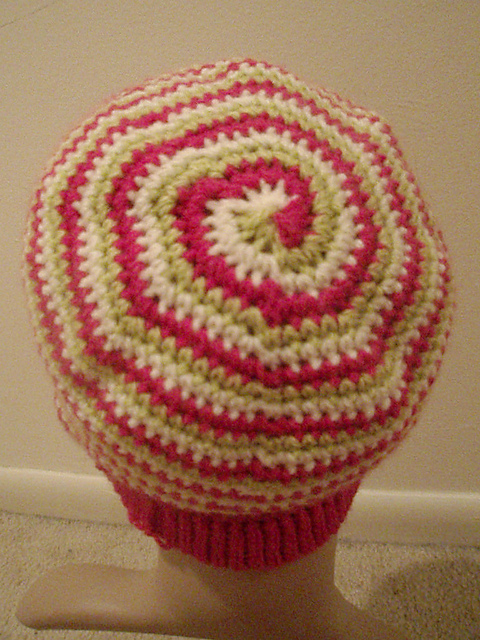 "A Girl's Christmas" Spiral Hat
