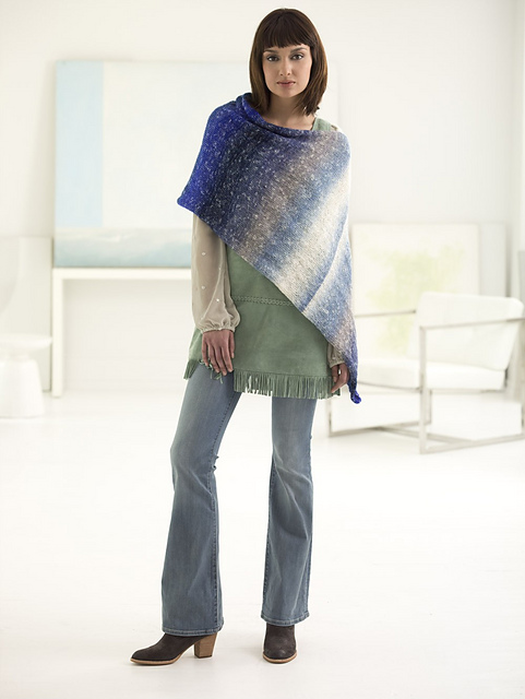 2 Ball Poncho (Knit)