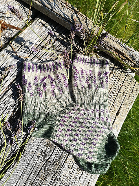 Sweet Lavender Sock