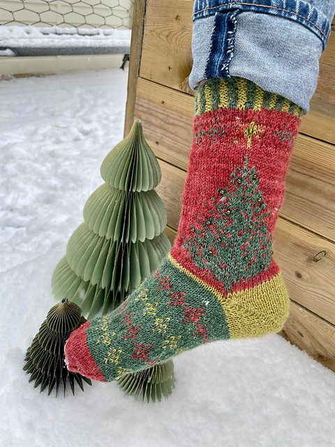 Juletid sock