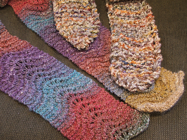 Feather and Fan Scarf