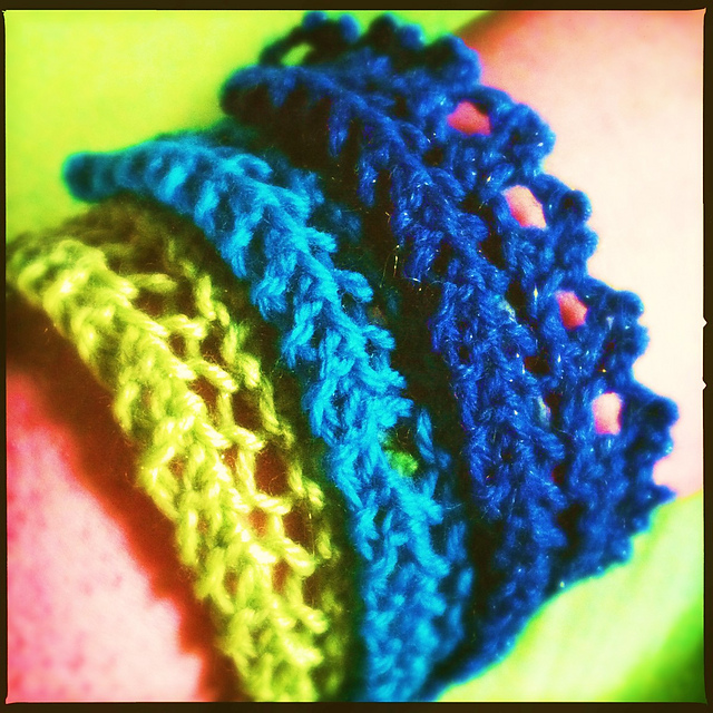 Lace Knitted Bracelets