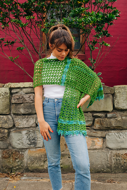 Flight of Fancy Shawl
