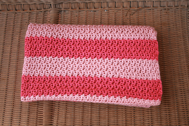 Striped Baby Blanket