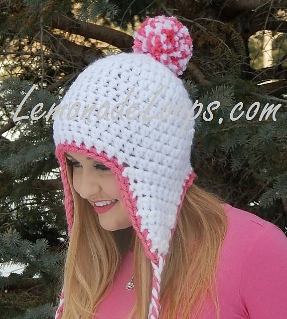 Classy PomPom Hat with Earflaps
