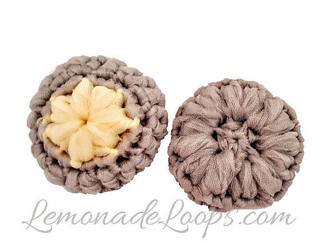 Flower Nylon Scrubbie